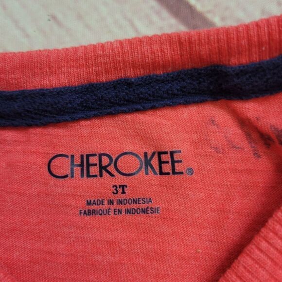 Cherokee Santa Barbara Habor shirt 3T - Picture 3 of 5
